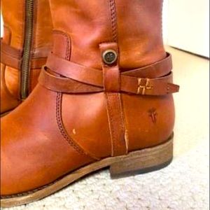 Frye Zip up regular calf boots